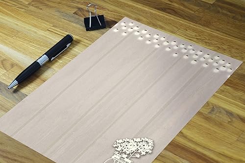 Miniatura 8 de Fun Border Stationery - Hojas para membrete (22 x 28 cm, 60 unidades), diseño de bordes, letters