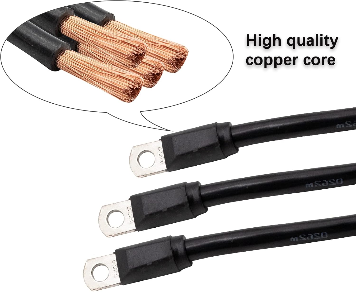 DRIVE UP Golf Cart Battery Cables Wiring Kit for EZGO RXV Models 2 Gauge Battery Wires