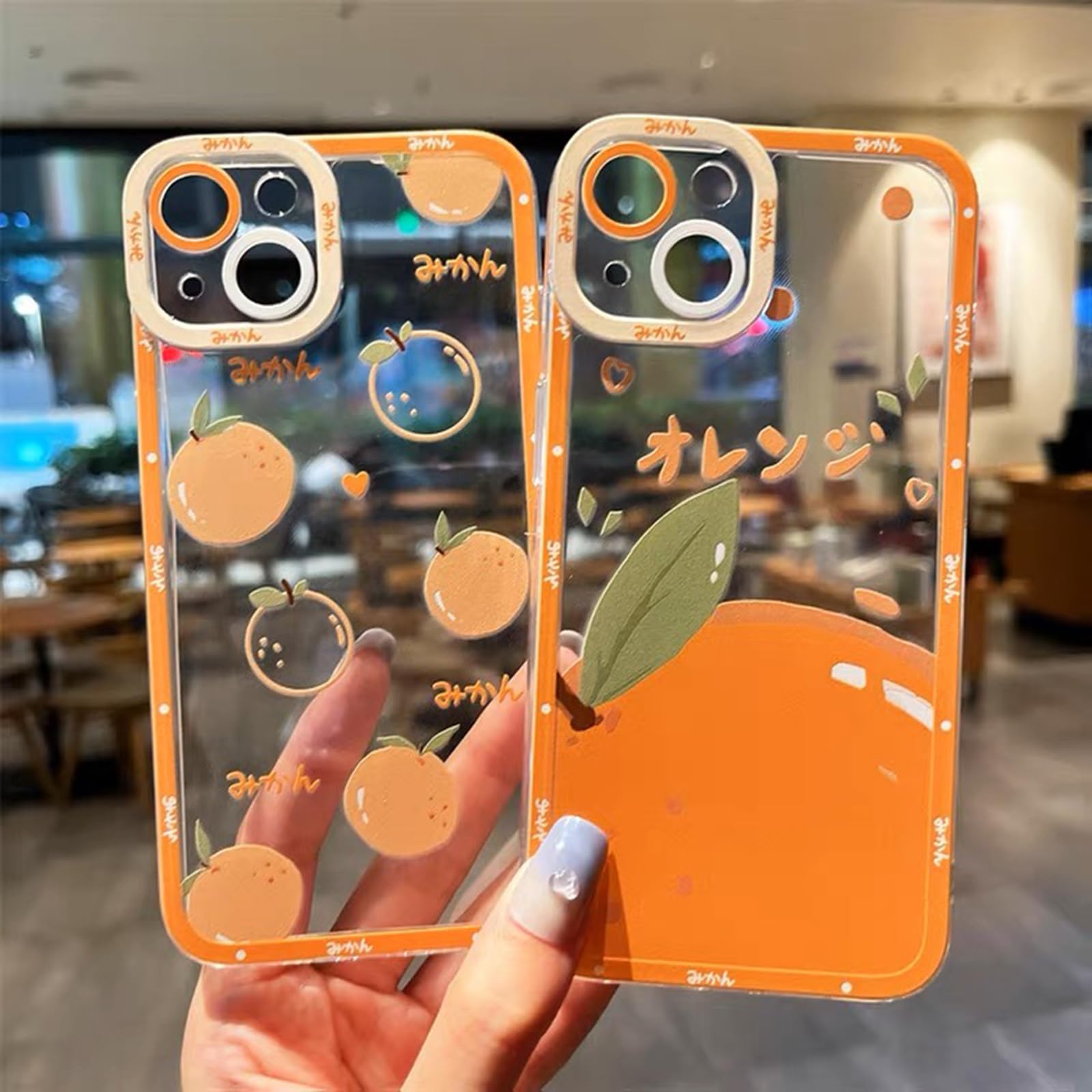Amazon.co.jp: フルーツオレンジ携帯ケース iphone14/13/12/11