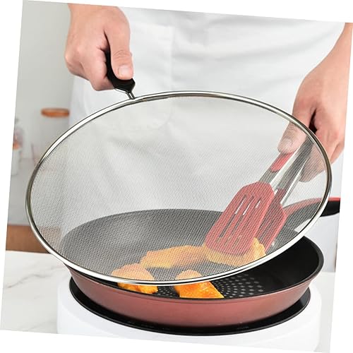 Miniatura 7 de Mobestech Colador de malla de cocina Colador de malla fina de acero inoxidable para harina, azúcar en polvo y grasa, herramienta de cocina para uso