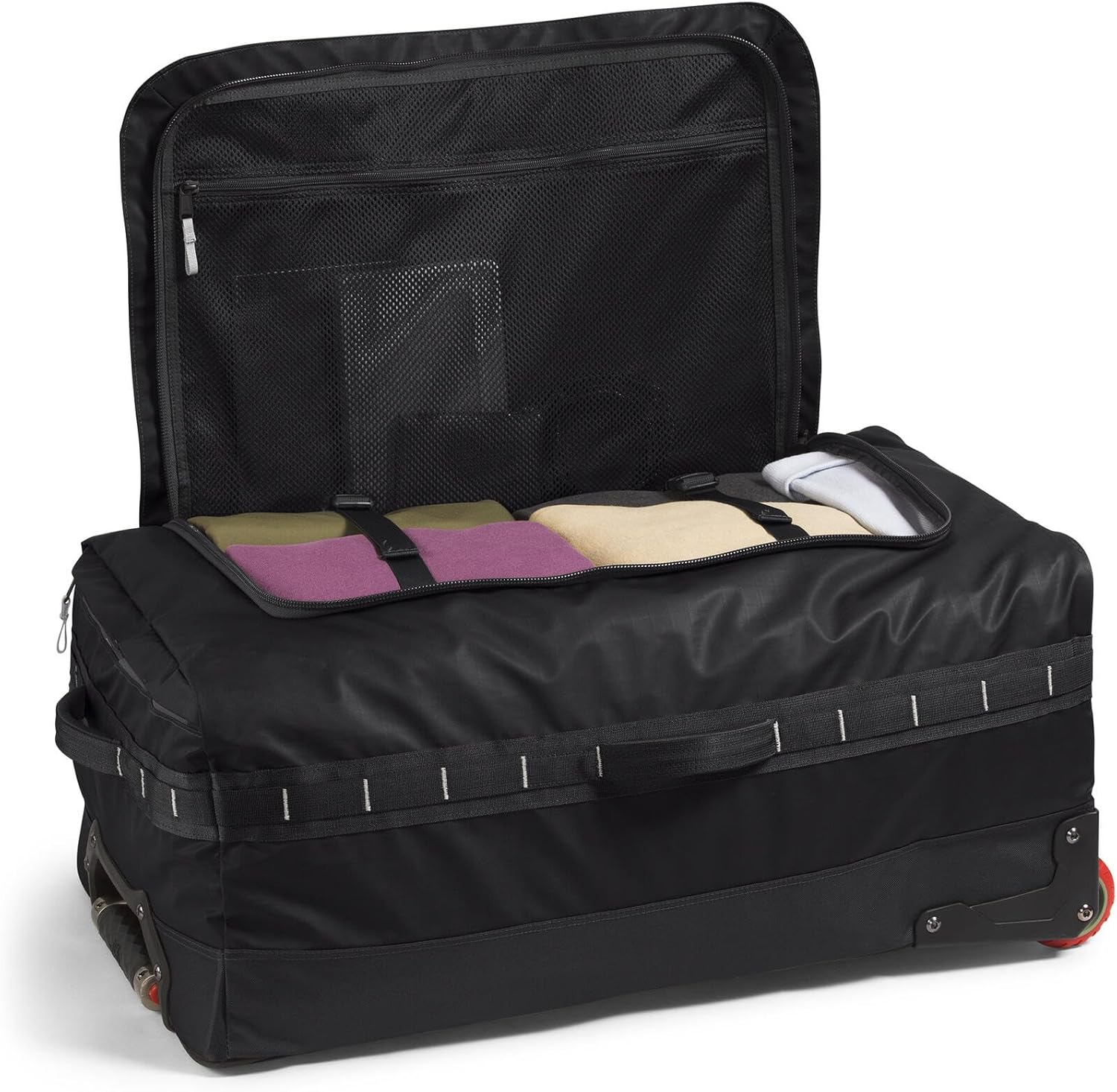 THE NORTH FACE Base Camp Voyager 29 Roller, TNF Black/TNF White-NPF, One Size