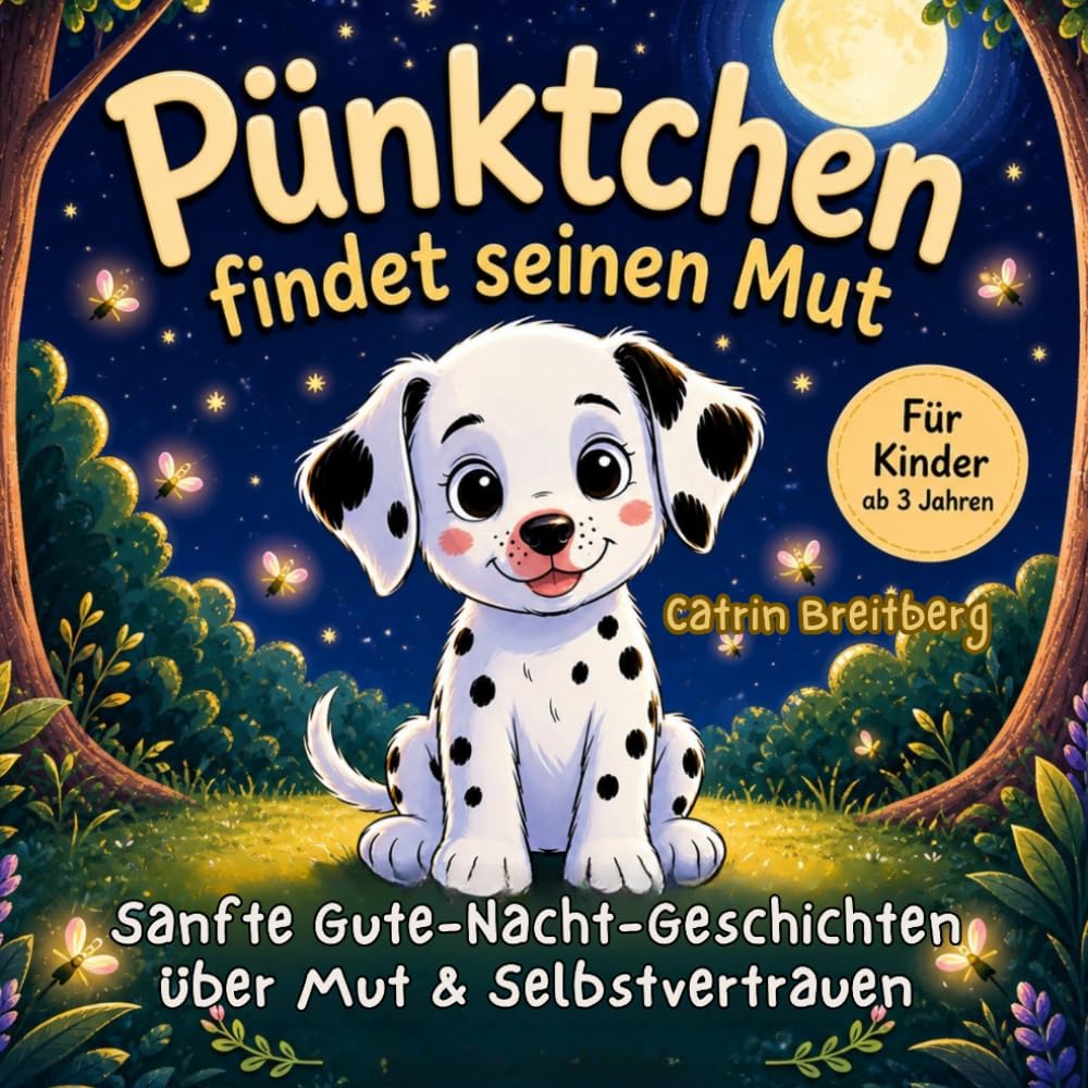 Pünktchen findet seinen Mut: Sanfte Gute Nacht-Geschichten über Mut und Selbstvertrauen für Kinder ab 3 Jahren