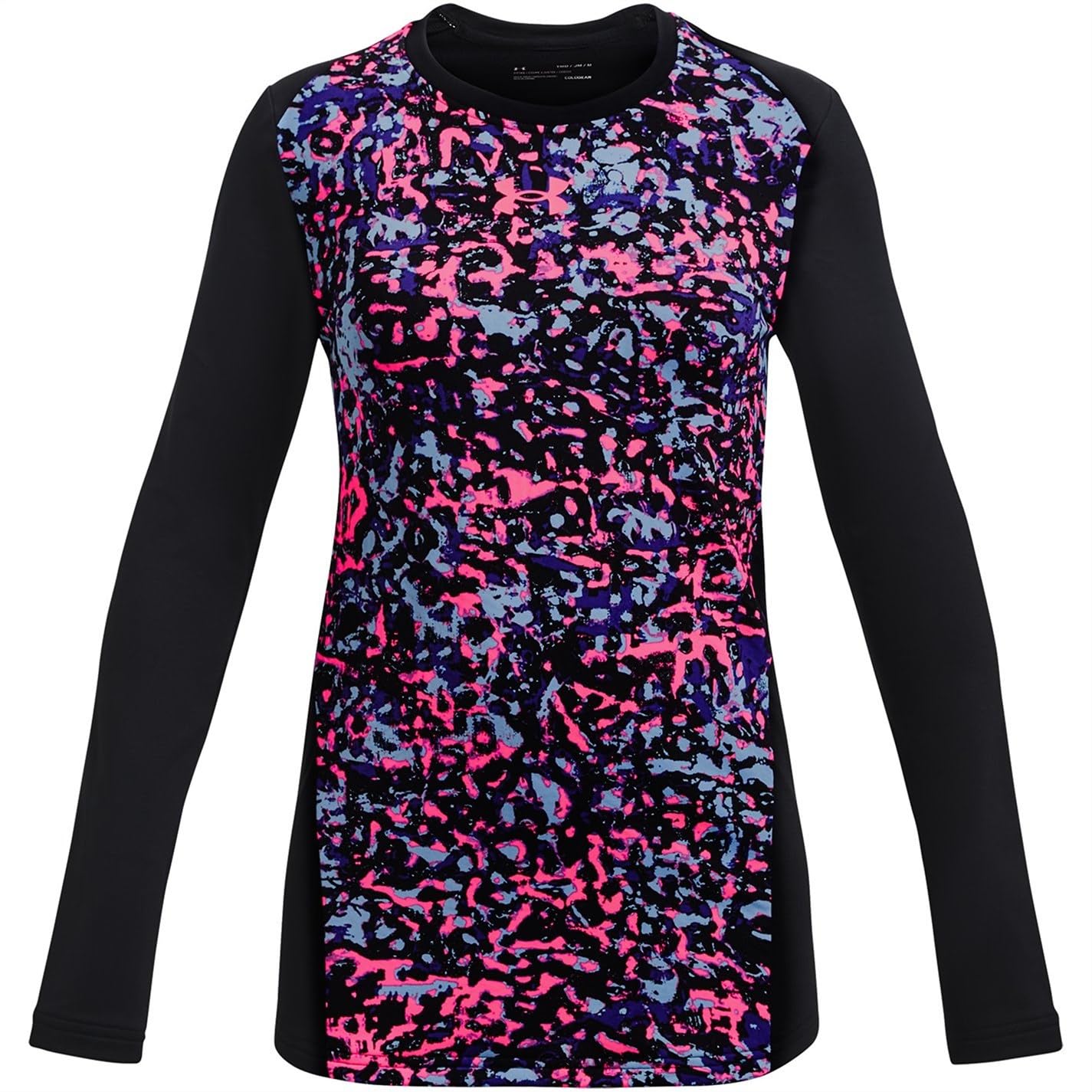 Under Armour Koszula Dziewczynki Cozy Armour Novelty Long Slip Crew Neck T-shirt