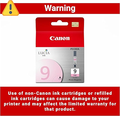 Miniatura 3 de Canon PGI-9 Depósito de tinta magenta fotográfica original, compatible con impresoras Pro9500 y Pro9500 Mark II