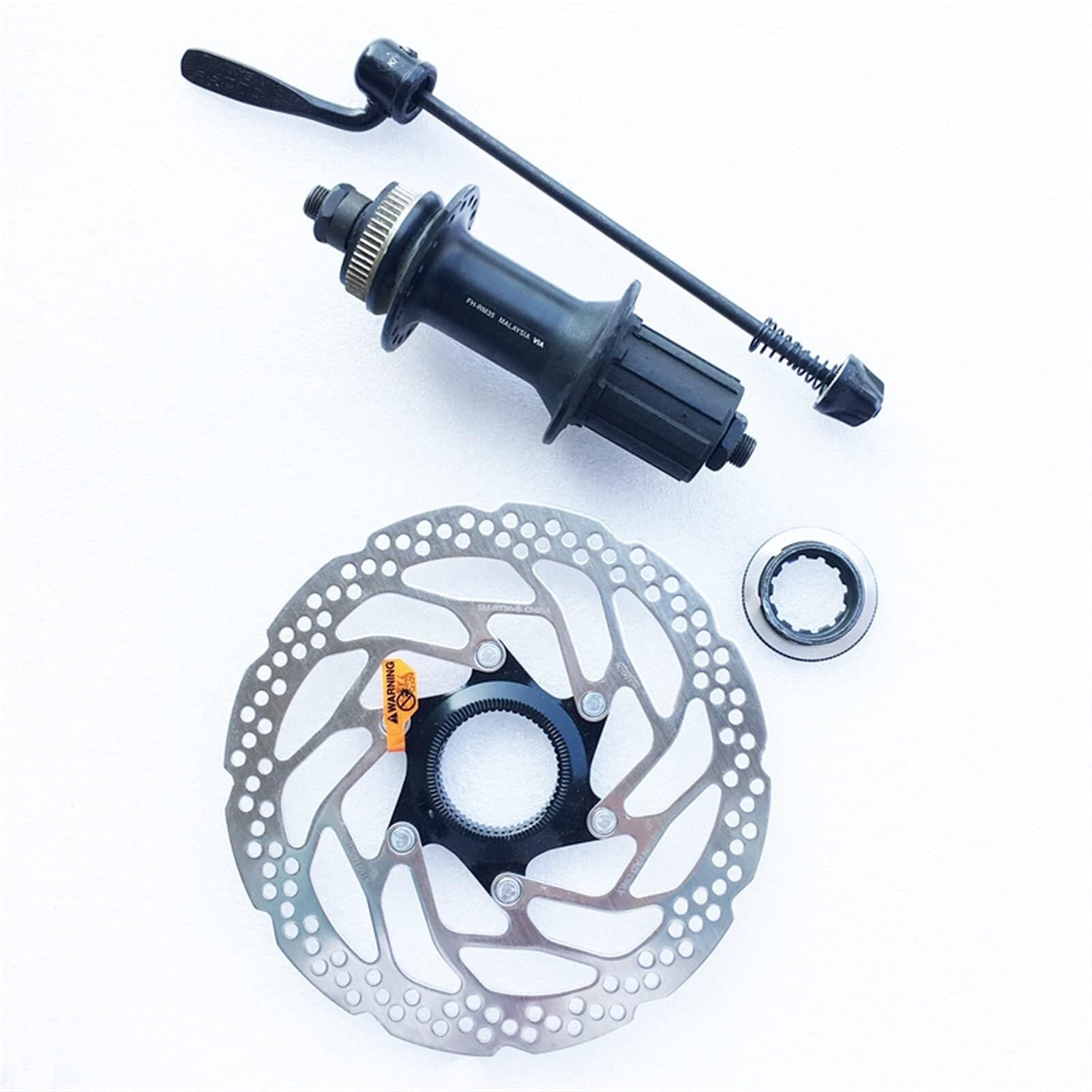 Buje Trasero MTB Brochetas de Cubo Rueda Bicicleta, Freno Disco, Rotor 160mm, 8, 9, 10 velocidades, Bloqueo Central MTB, 32/36 Agujeros, bujes Cassette liberación rápida for MT200