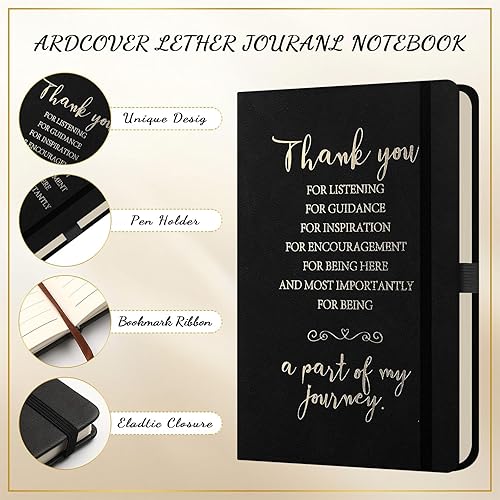 Miniatura 58 de 20 piezas de regalos de agradecimiento a los empleados para Navidad, diario de cuero de agradecimiento, regalo de equipo para compañeros de trabajo