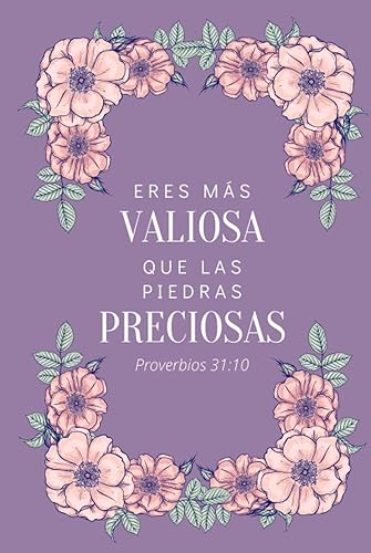 Eres Más Valiosa Que Las Piedras Preciosas Libreta Cristiana Para Mujeres Apuntes Cristianos Cuaderno Para Iglesia Diario de Estudio De La Biblia
