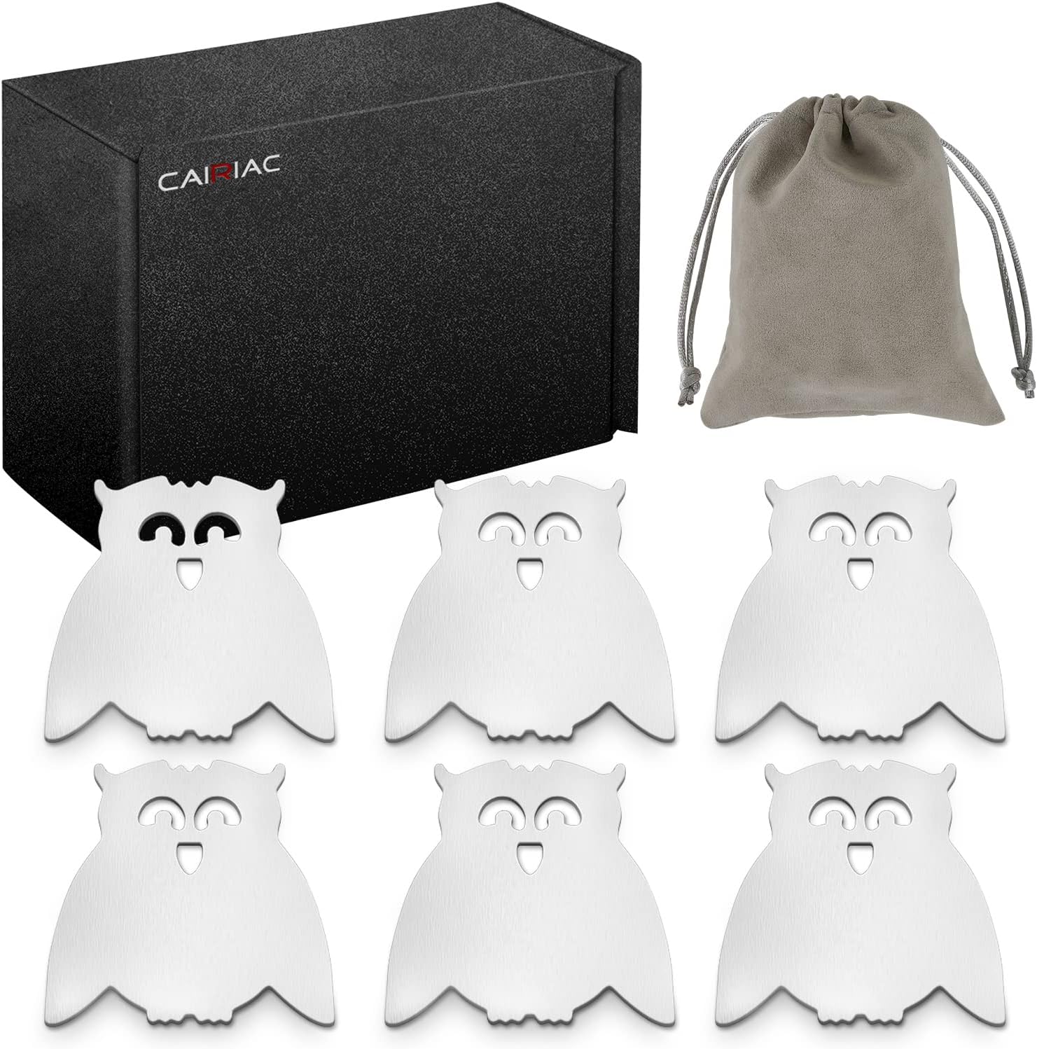 CAIRIAC Owl Tablecloth Weights for Outdoor Tables,