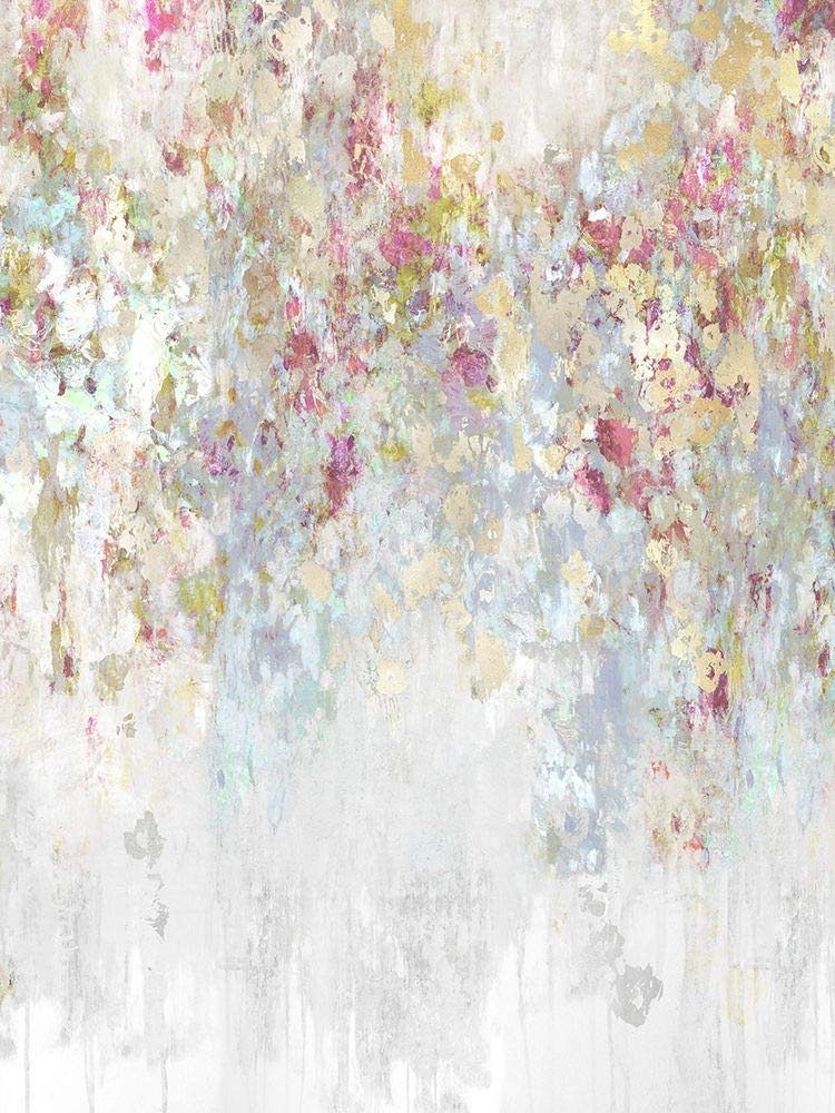 Cascade Magenta And Aqua by Nikki Robbins - 12x16 Art Print Poster