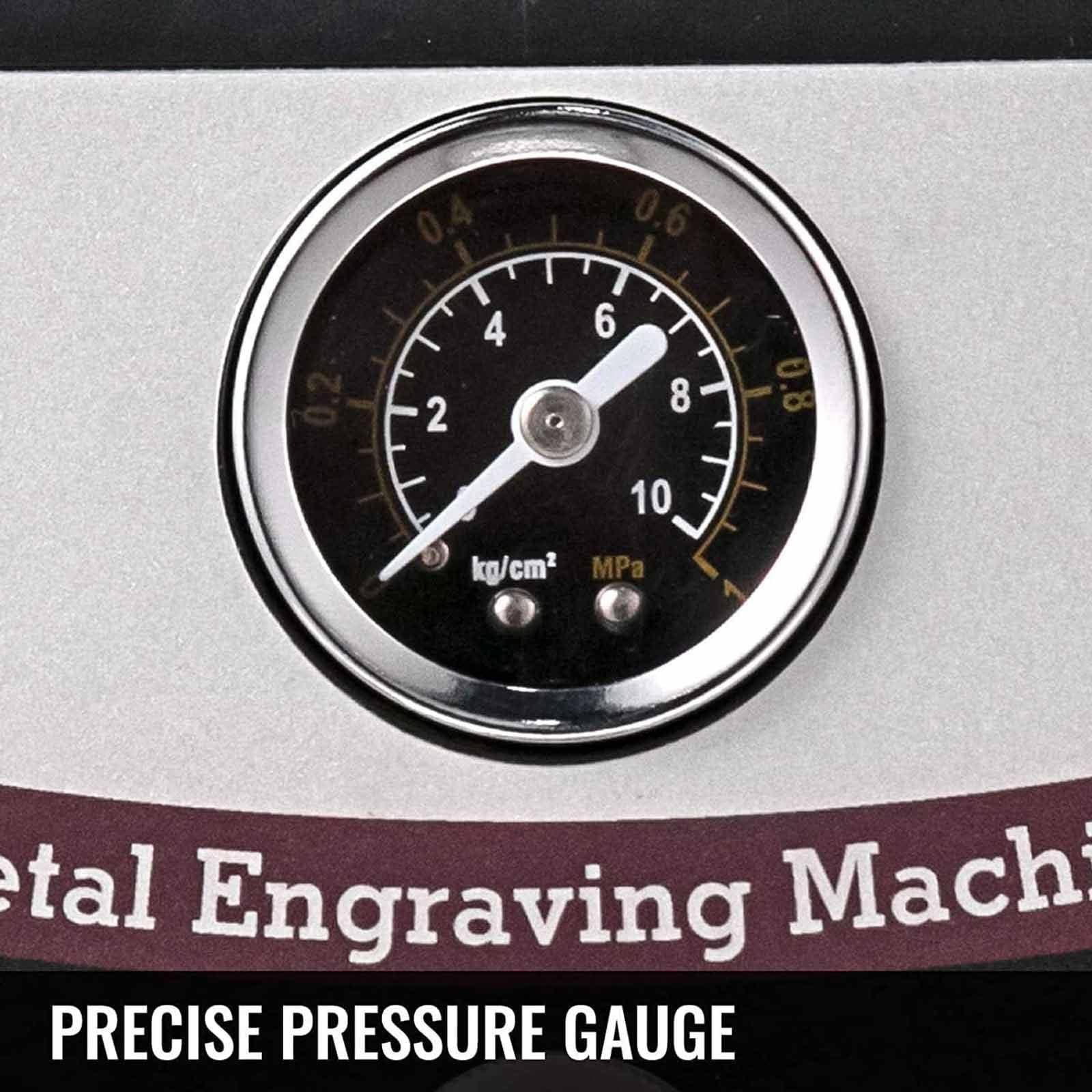 Jewelry Pneumatic Engraving Machine Kit,Machine De Gravure De Bijoux Pneumatique À Double Tête,Vitesse Réglable De 400 À 8 000 TR/Min, pour Bijoux, Artisanat