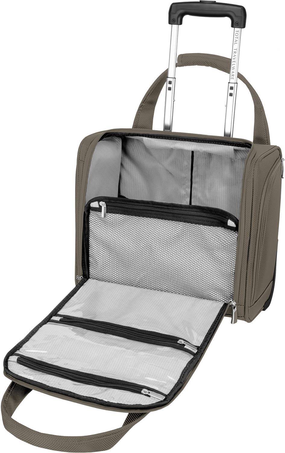 Charleston 4 Piece Luggage Set (29", 25", 20", 15") (Mocha)