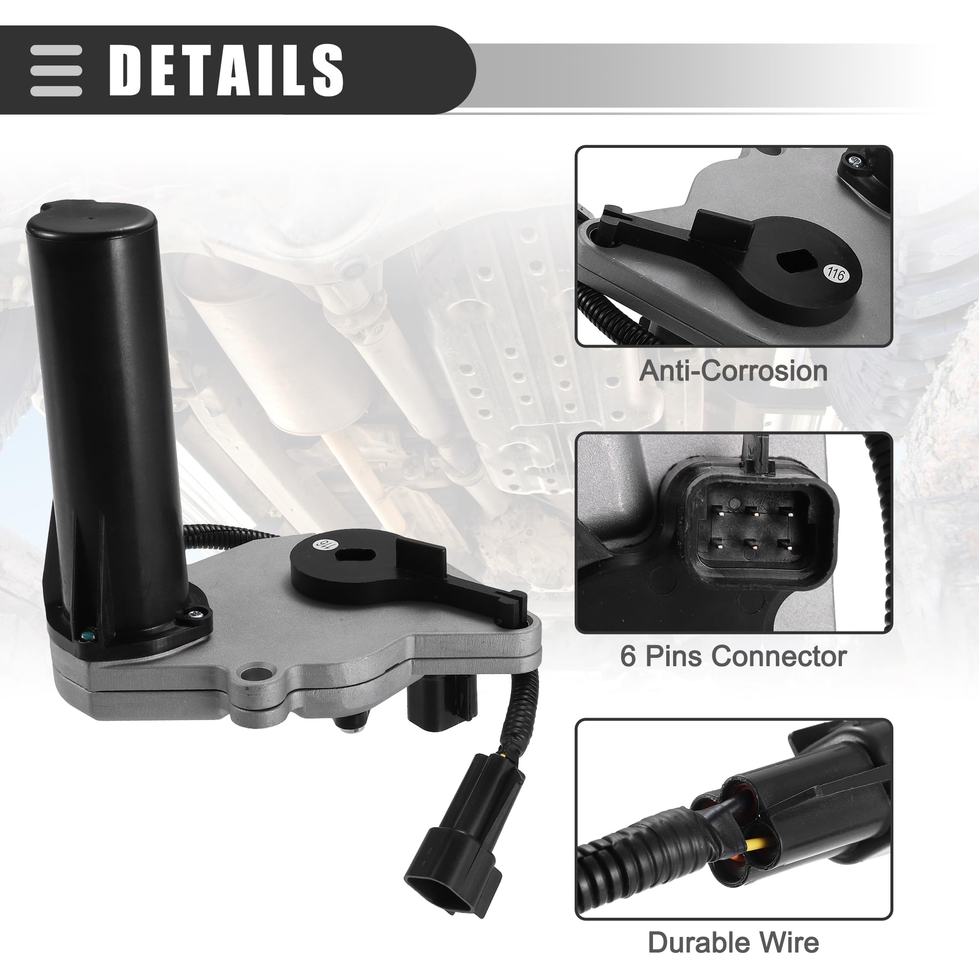 Amazon.com: Motoforti 4WD Transfer Case Shift Encoder Motor