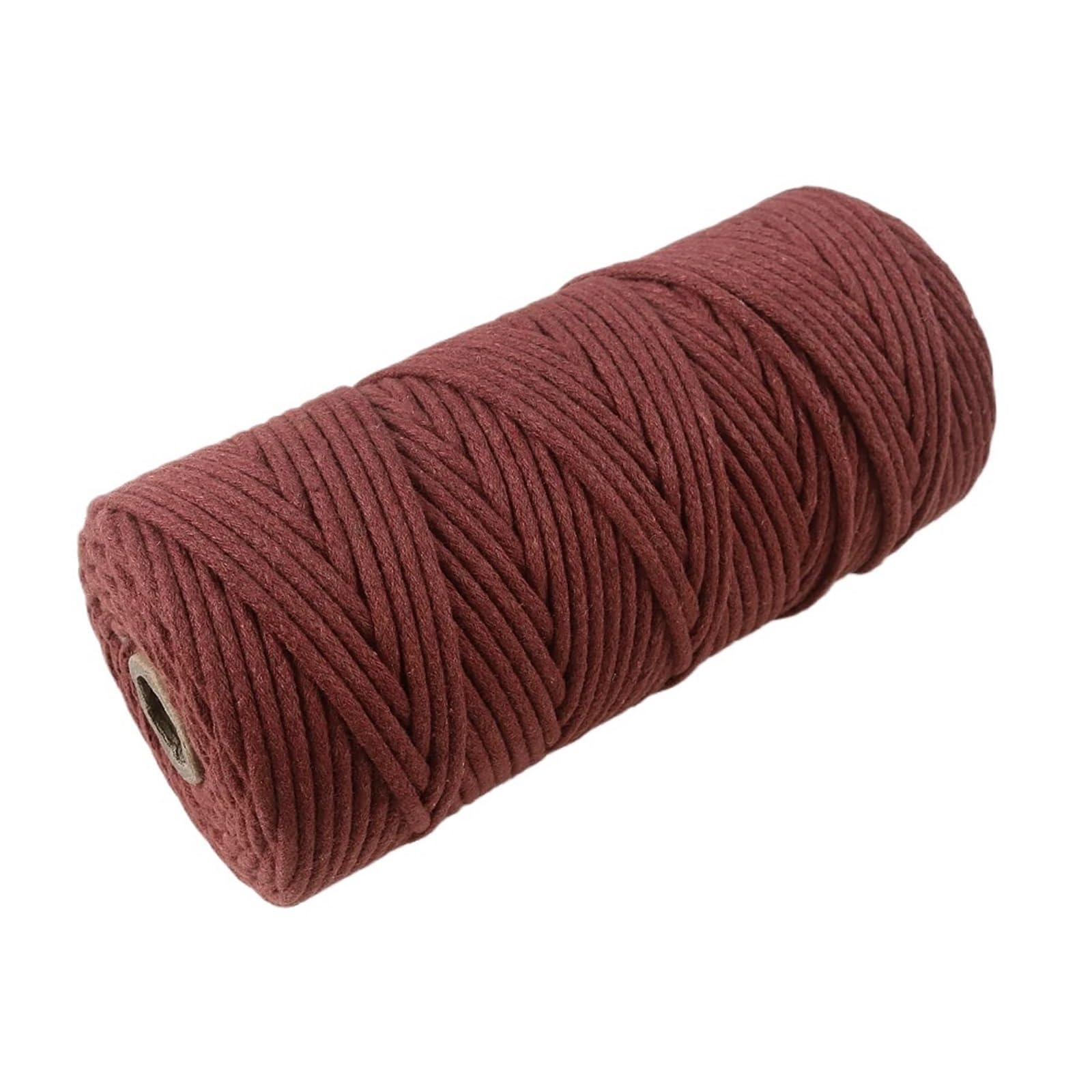 Cotton Macrame Cord 10m 3.0mm Colored Cotton Thread Braided Rope Diy Bracelet Necklace Key Chain Make Ropes Jewelry Making Materials(Color23)