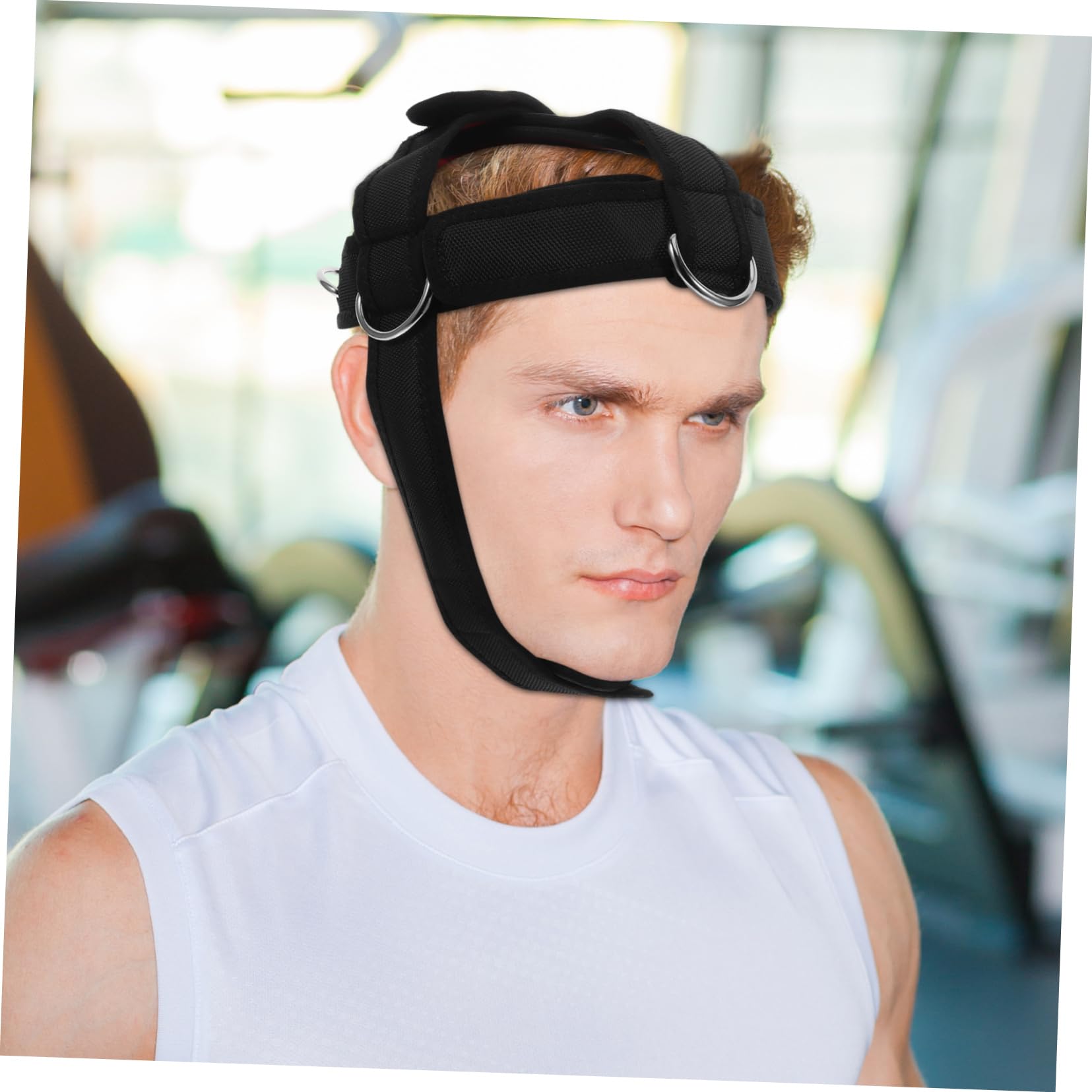 Nackentrainingsgurt Verstellbar, Neopren Kopftrainingsband