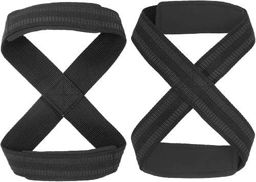 PATIKIL Figure Lifting Strap, Anti-Skid Weightlifting Wrist Wraps Dead Lift Padded Grips Weight Lifting Straps