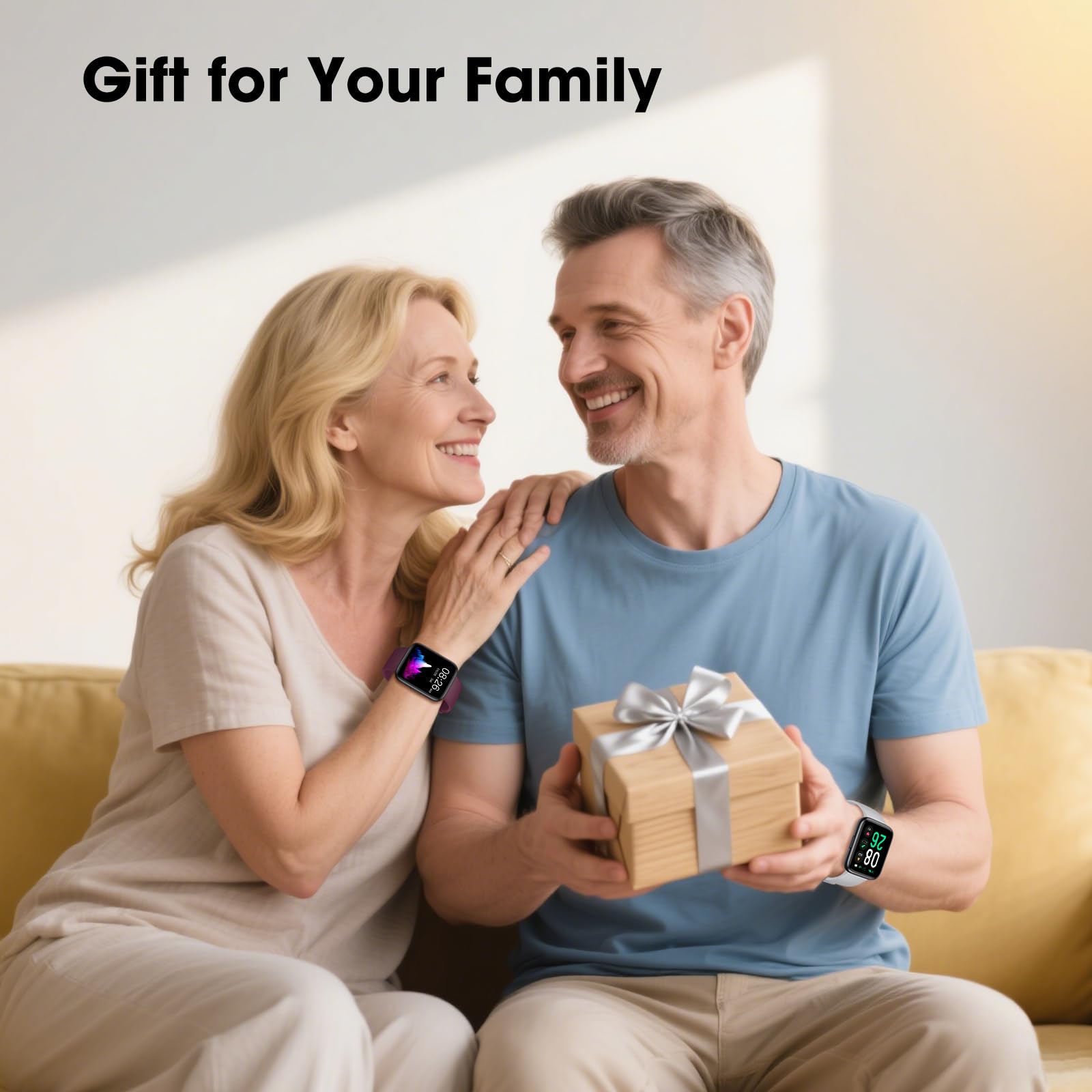 Smart Watch No App/Phone Required, Long Battery Life Fitness Tracker Watch,HD Screen, Waterproof Activity Tracker with Step Counter for Walking, Pedometer, Calories Tracker for Men Women