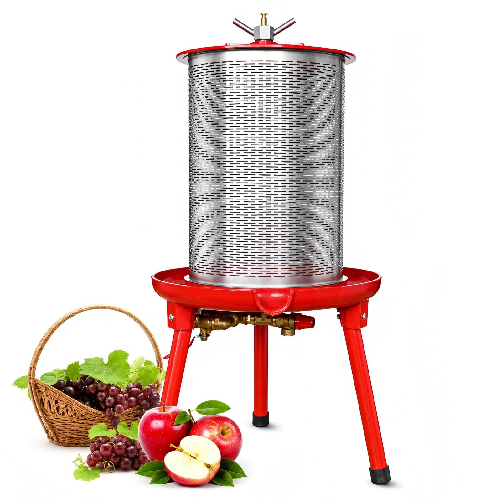 5.3 Gal Hydraulic Fruit Press by EJWOX