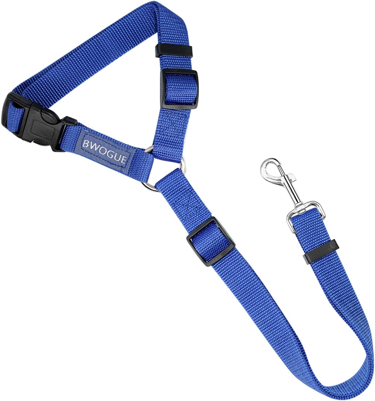 BWOGUE Pet Dog Cat Seat Belts, Car Headrest Restraint Adjustable Safety Leads Vehicle Seatbelt Harness (1 Pack) - Image 3