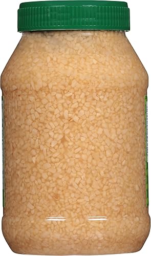 Miniatura 5 de Ajo Picado Orgánico de Spice World – Envase a Granel de 32oz, Certificado Orgánico por USDA con Ingredientes no OGM – Condimentos Listos para Usar