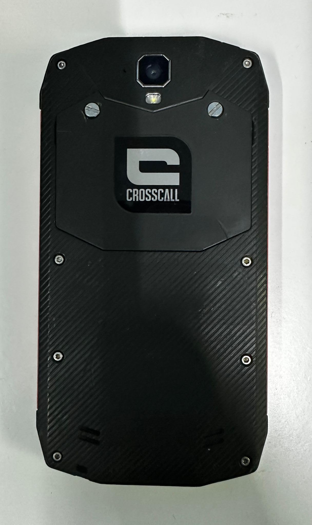 Crosscall Trekker-M1 Core Smartphone Portable Débloqué 4G (Ecran: 4,5 Pouces - 16 Go - Double Micro-SIM - Android) Noir/Rouge