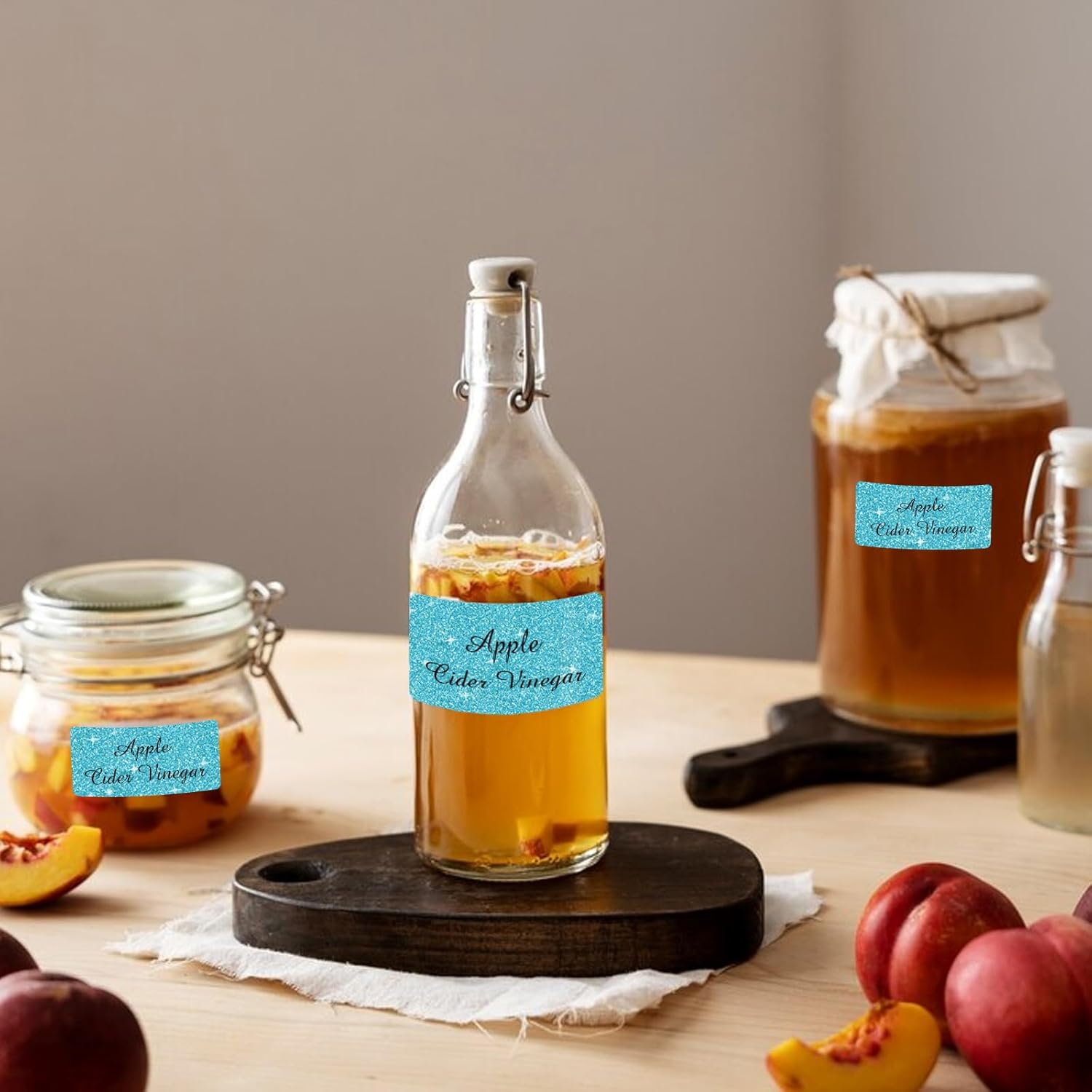 3x2 Inch Holographic Thermal Labels, Glitter Blue Thermal Sticker Labels, Waterproof Thermal Printer Stickers for Price, Barcode, Name, Custom Logo Design, 200 Pcs/Roll - Image 7