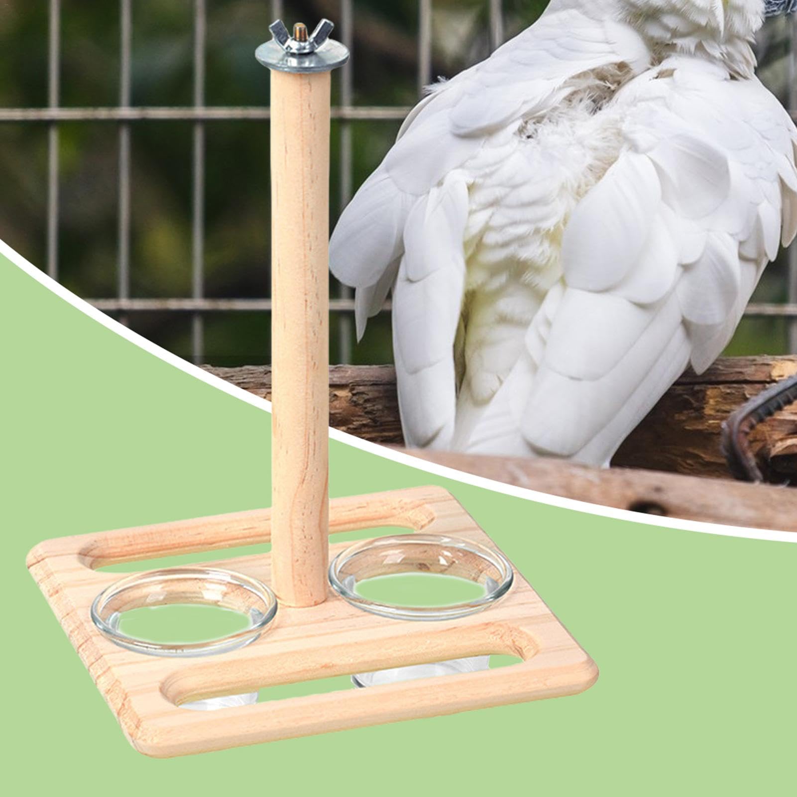 Amazon | ケージ用の鳥の止まり木、鳥の止まり木 - 鳥かごの