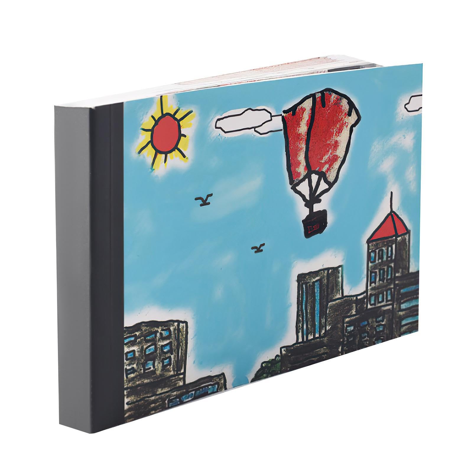 HAMIL Livre Proposition créative Animation flipss Bricolage avec Trou 126 Pages Bague cachée Cadeau fiançailles
