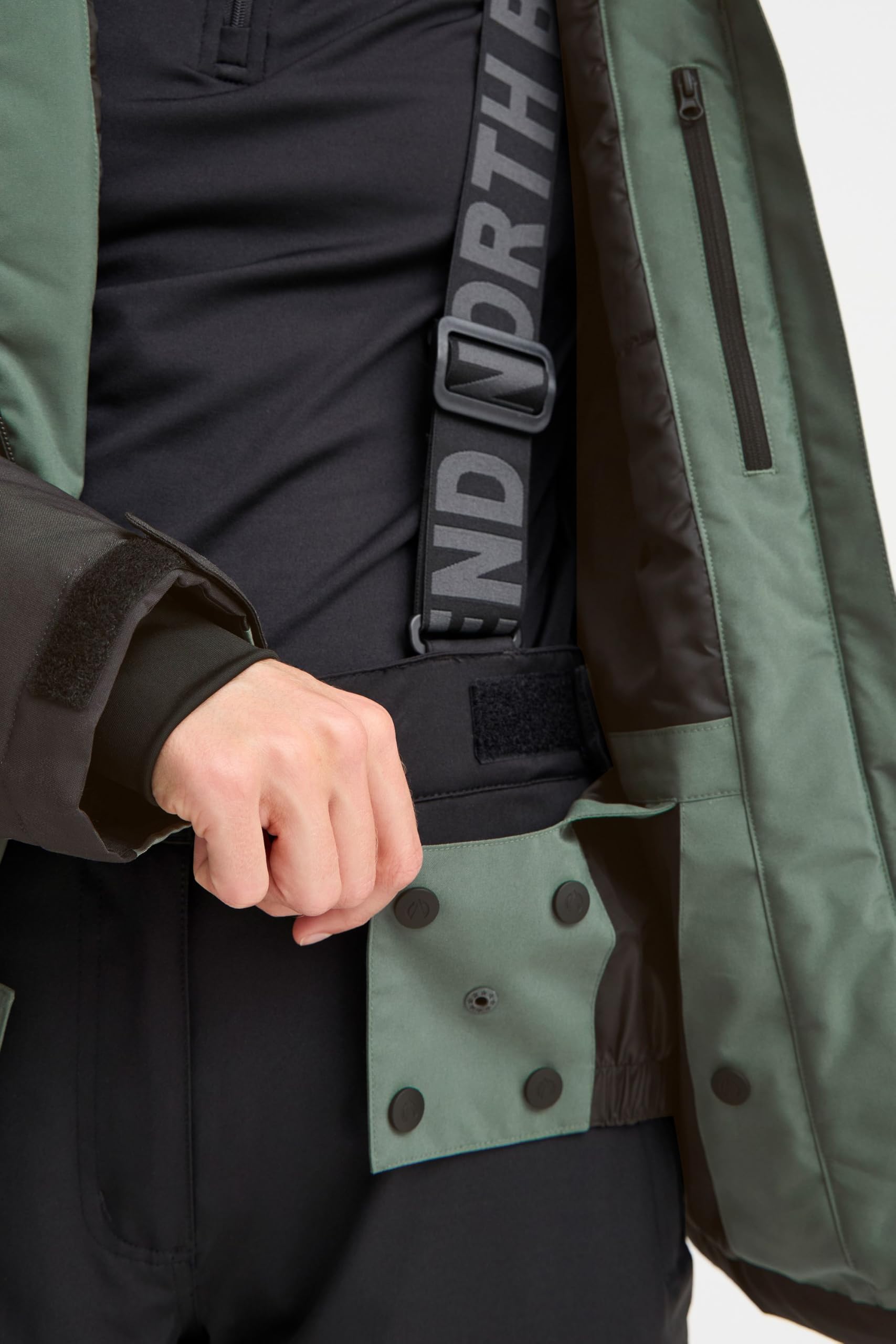 NBMona W Damen Skijacke wärmende Winterjacke Snowboardjacke