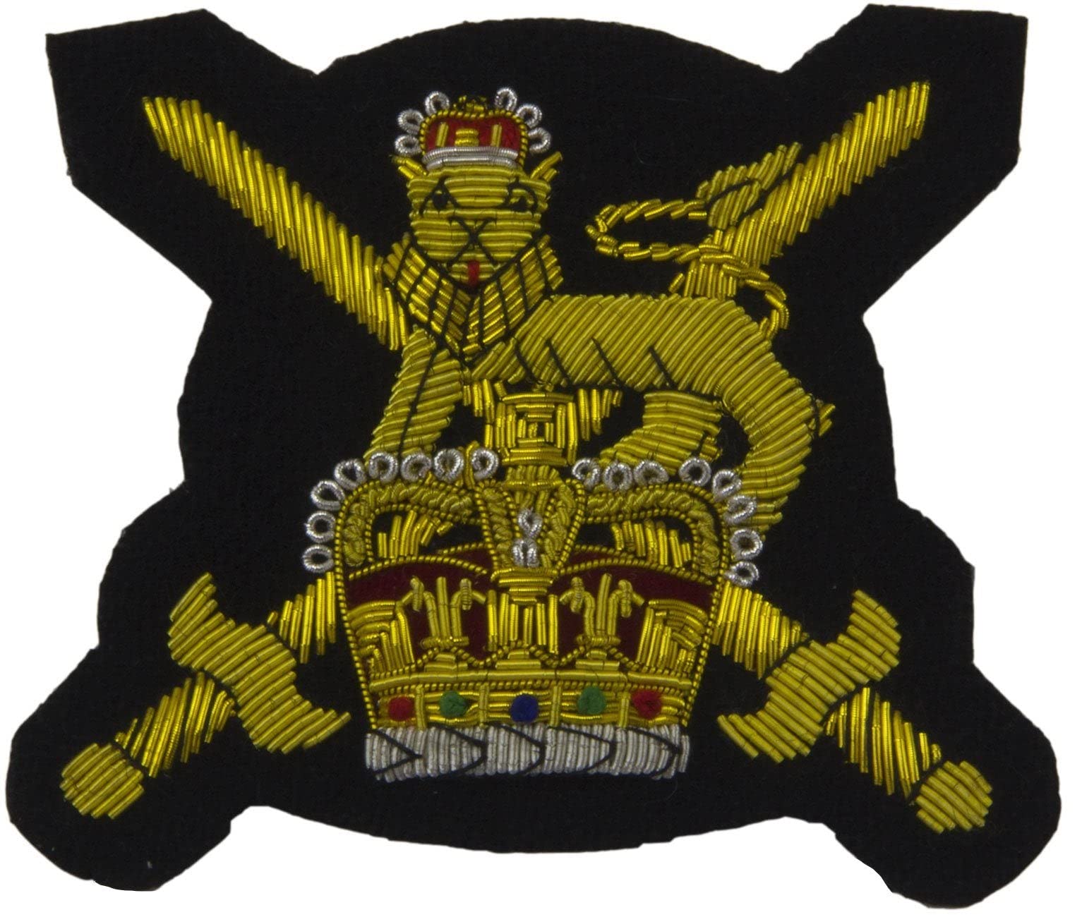 The Regimental Shop Men's Red Regular Army Regital Blazer Badge