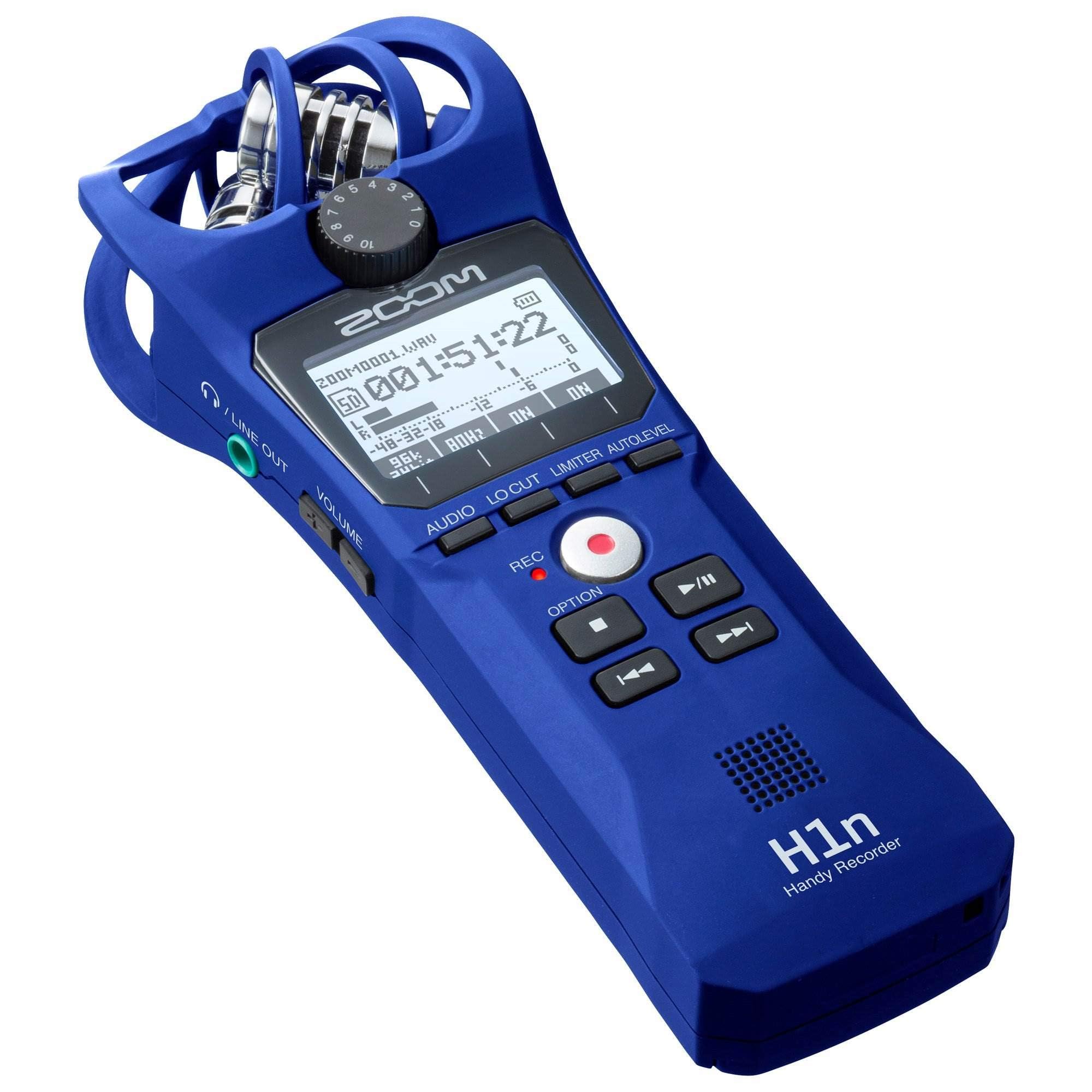 【株主優待品・美品】zoom H1n ズーム　40th ハンディレコーダー Amazon | Zoom H1n ハンディレコーダー ブルーエディション