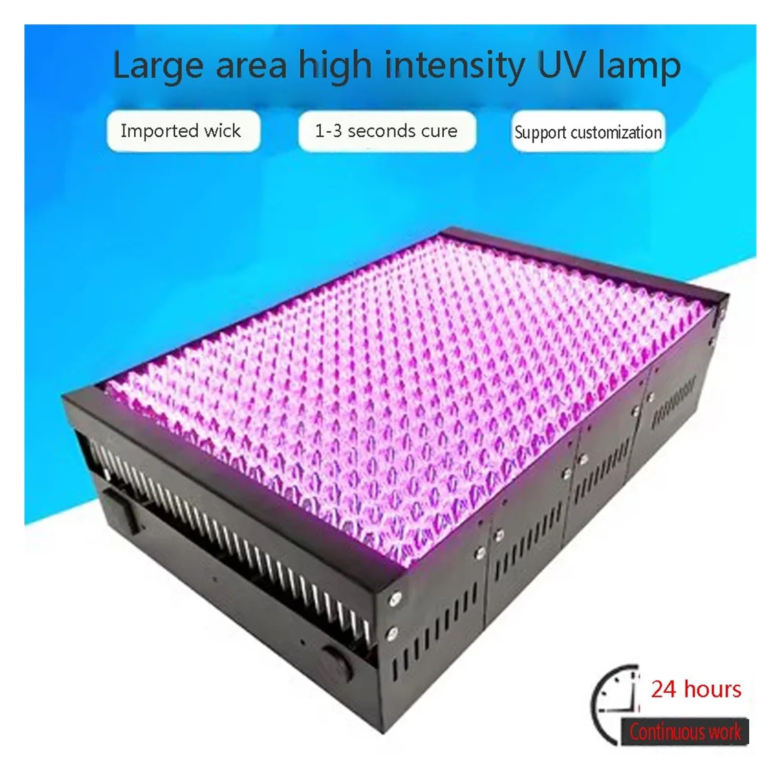 Lampada per polimerizzazione UV 11000W LED ad alta potenza Colla Shadowles Olio verde Resina 3D Stampa DIY UV Lampada polimerizzante a raggi ultravioletti 365nm 395nm 405nm Macchina(365NM,5400W)