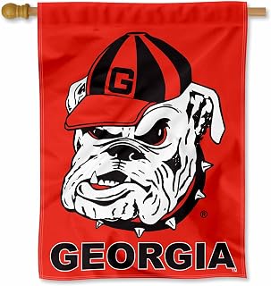 Georgia Bulldogs Double Sided House Flag