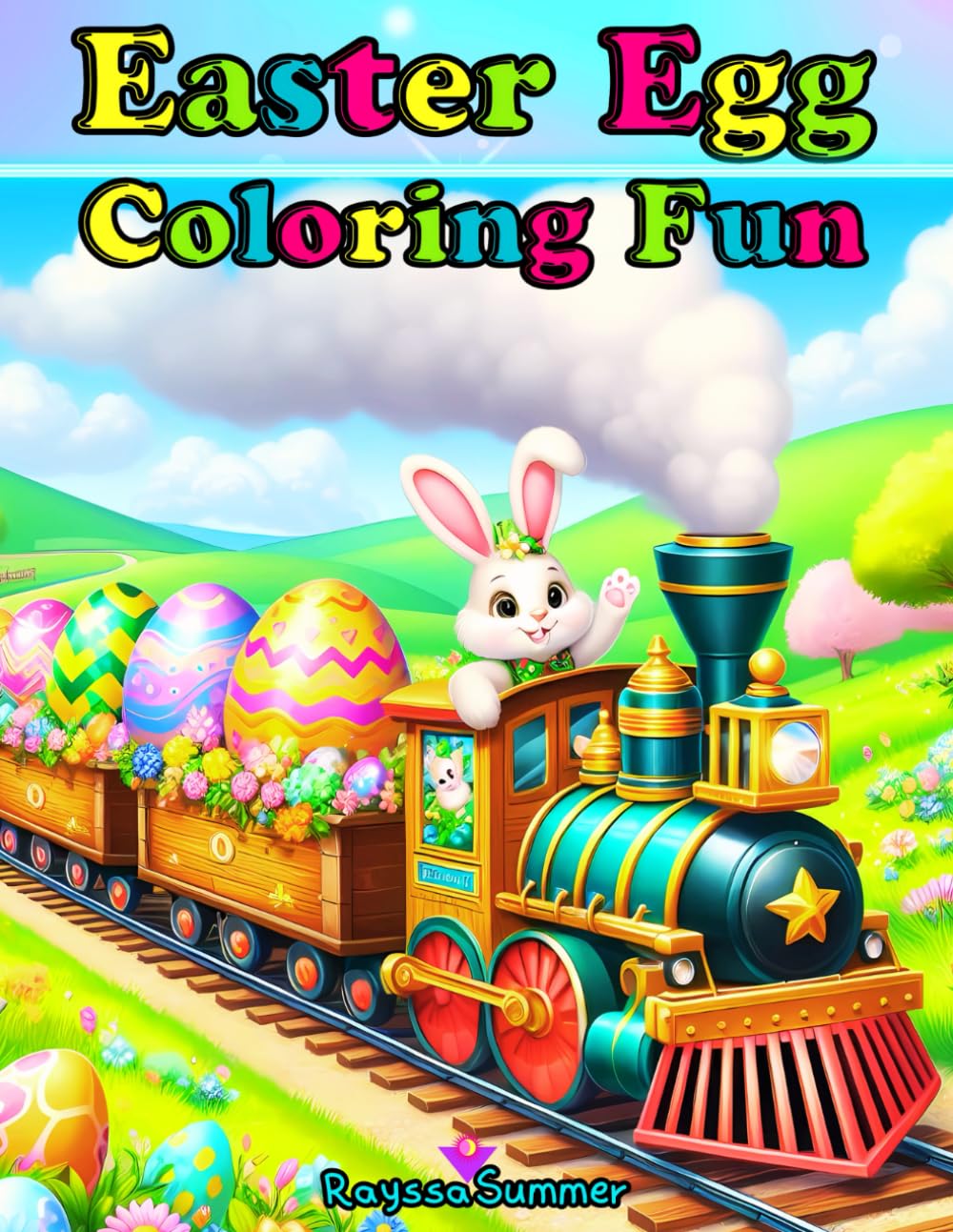 Easter Egg Coloring Fun: 70 Pages of Creativity and Relaxation for Kids (Ages 6-14)