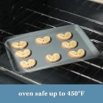 Sur La Table Kitchen Essentials Bake Sale 15 X 10 Inch PFA Free Ceramic Nonstick Cookie/Baking Sheet - Linen White