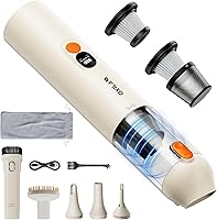 Vista 1 de OXILAM Car Vacuum Handheld Vacuum Portable Cordless-14000PA High Power, Blow & Suction 2 in 1, Up to 30 Mins Runtime, Small Vacuum Cleaner for Home