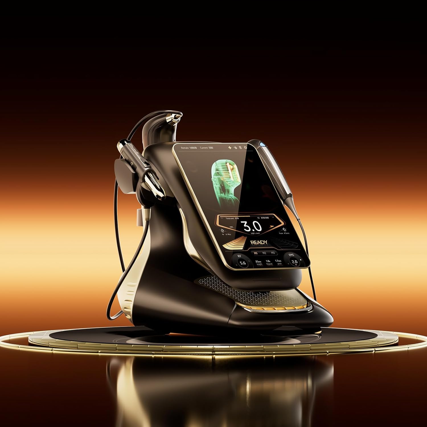 360D Beauty Machine for Face and Body, Multifunctional Facial Machine with 9 Cartridges - Image 6