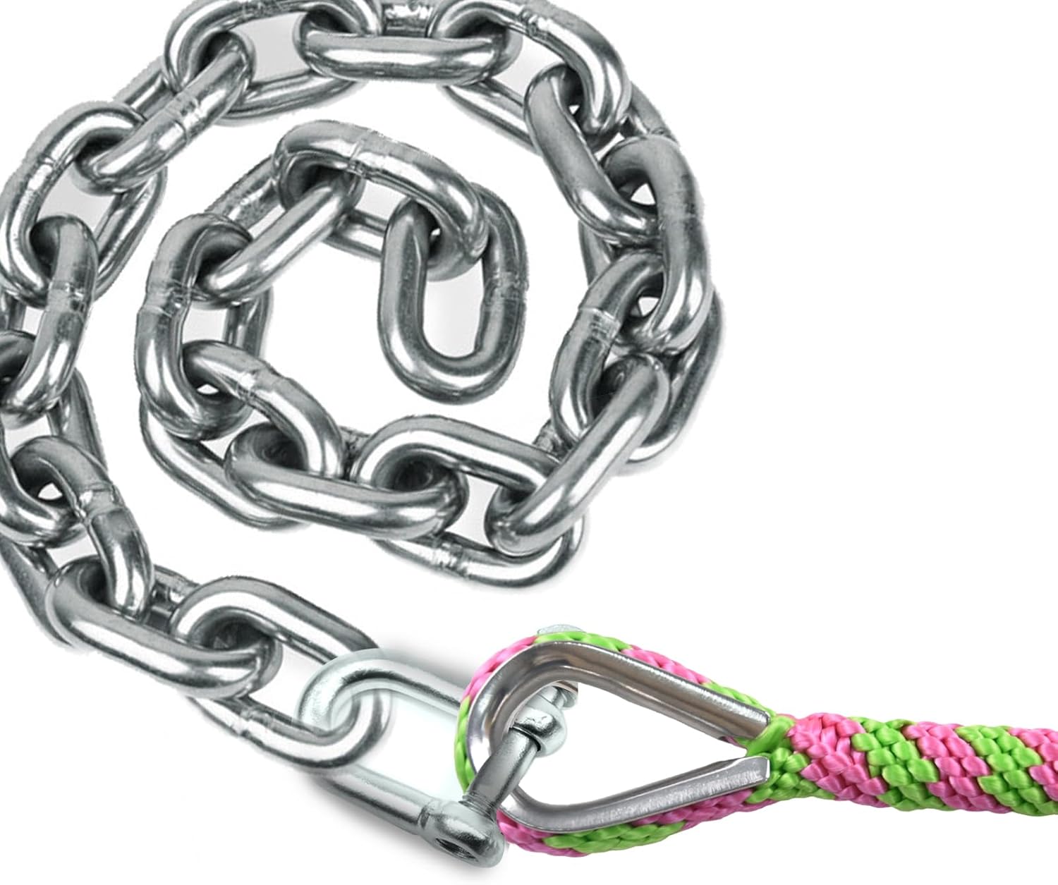 TetherTite Boat Dock Lines 5/8 Inch 20/25/30 Ft,Double Braided Nylon Boat Dock Lines with Loop, Mooring Line Marine Rope (3/8" X102') - Image 6