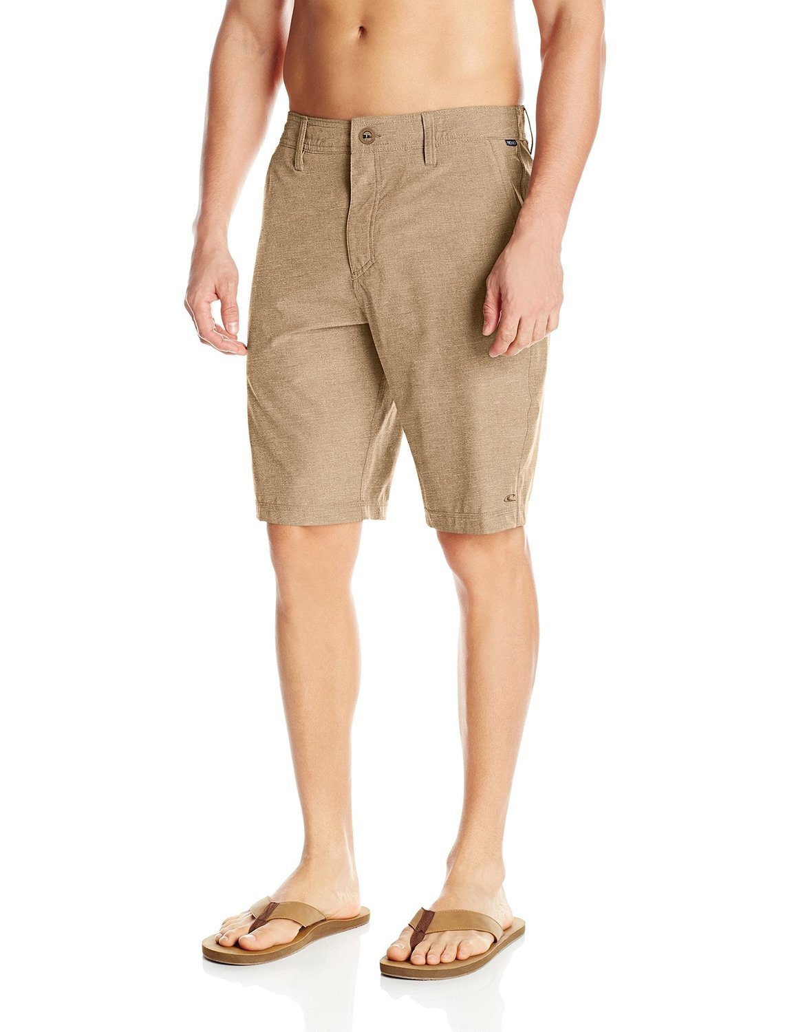 O'Neill Men's 21 Inch Outseam Hybrid Stretch Walk Short, Blue Heather, 40