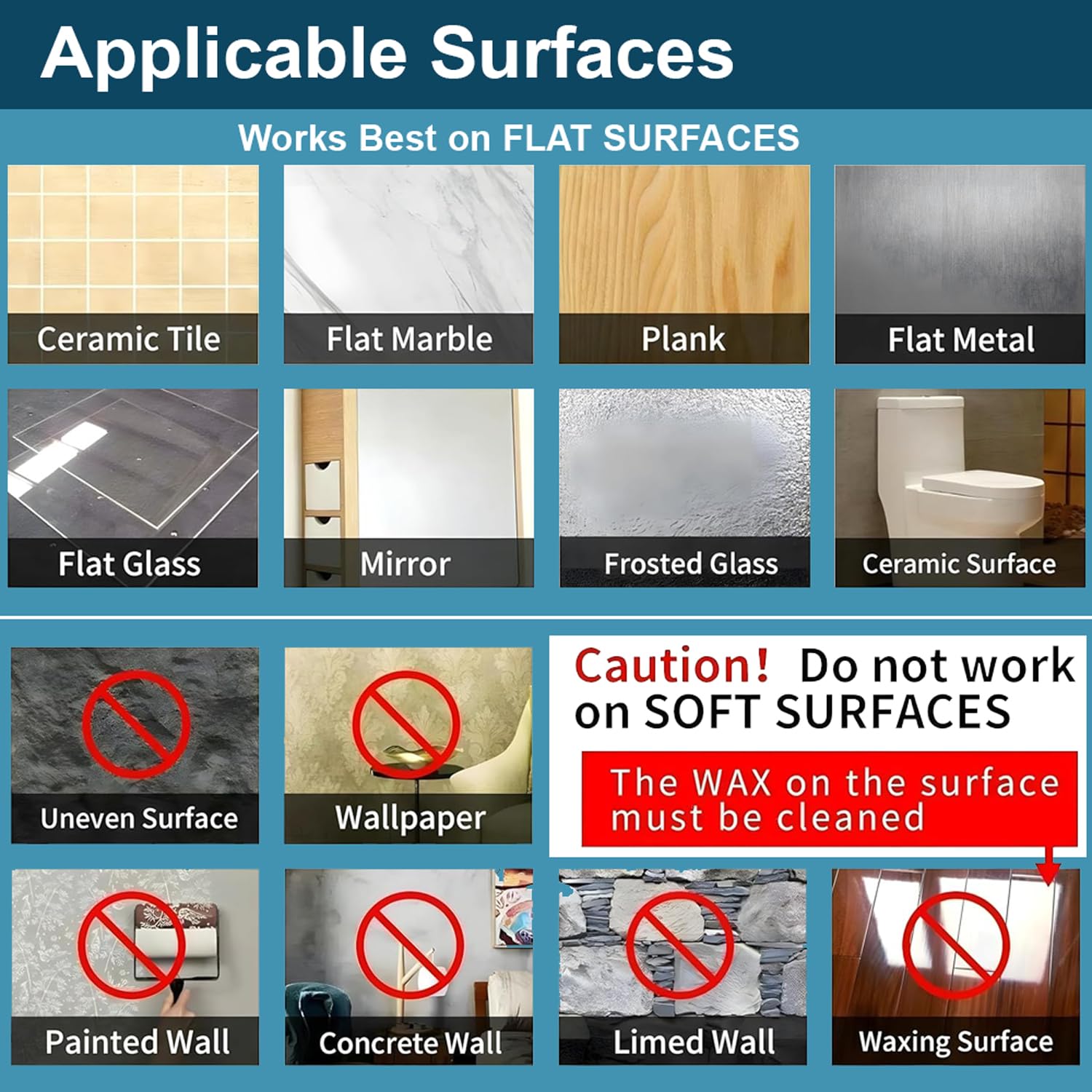 DALUCI Self Adhesive Hooks - Heavy Duty, No Drill -8 DALUCI Self Adhesive Hooks - Heavy Duty, No Drill -8