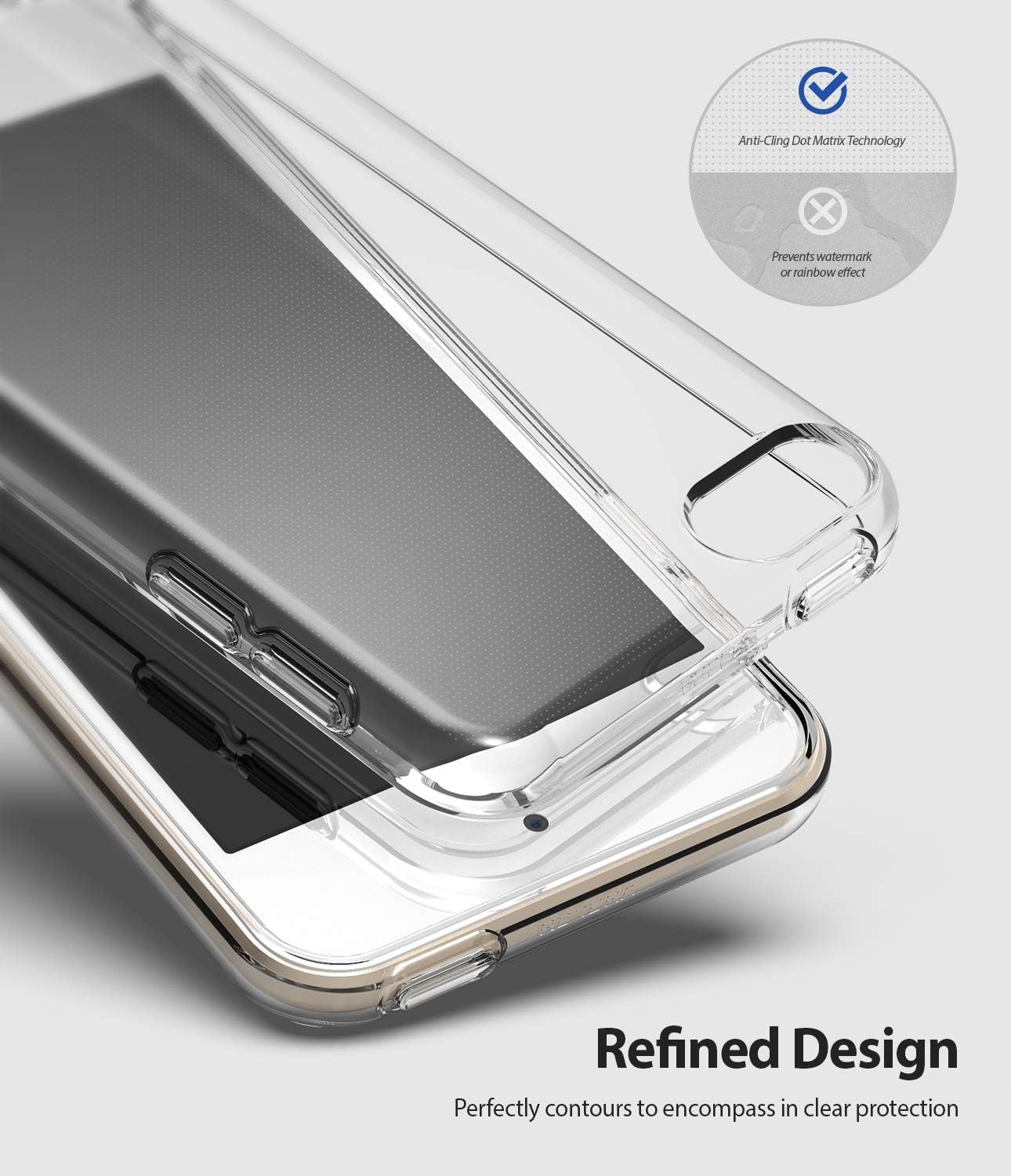Ringke Air Designed for iPod Touch 7 Case (2019), iPod Touch 6th Generation Case, iPod Touch 5th Generation Case (2015) 4.0" - Clear