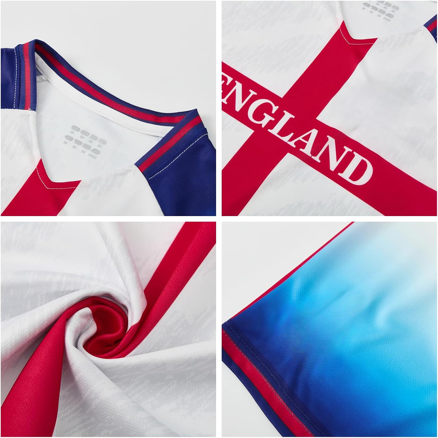 Youth Soccer Jersey Kit Boys Girls Teens Soccer Shirt Shorts Set Outdoor Sports Training Activewear