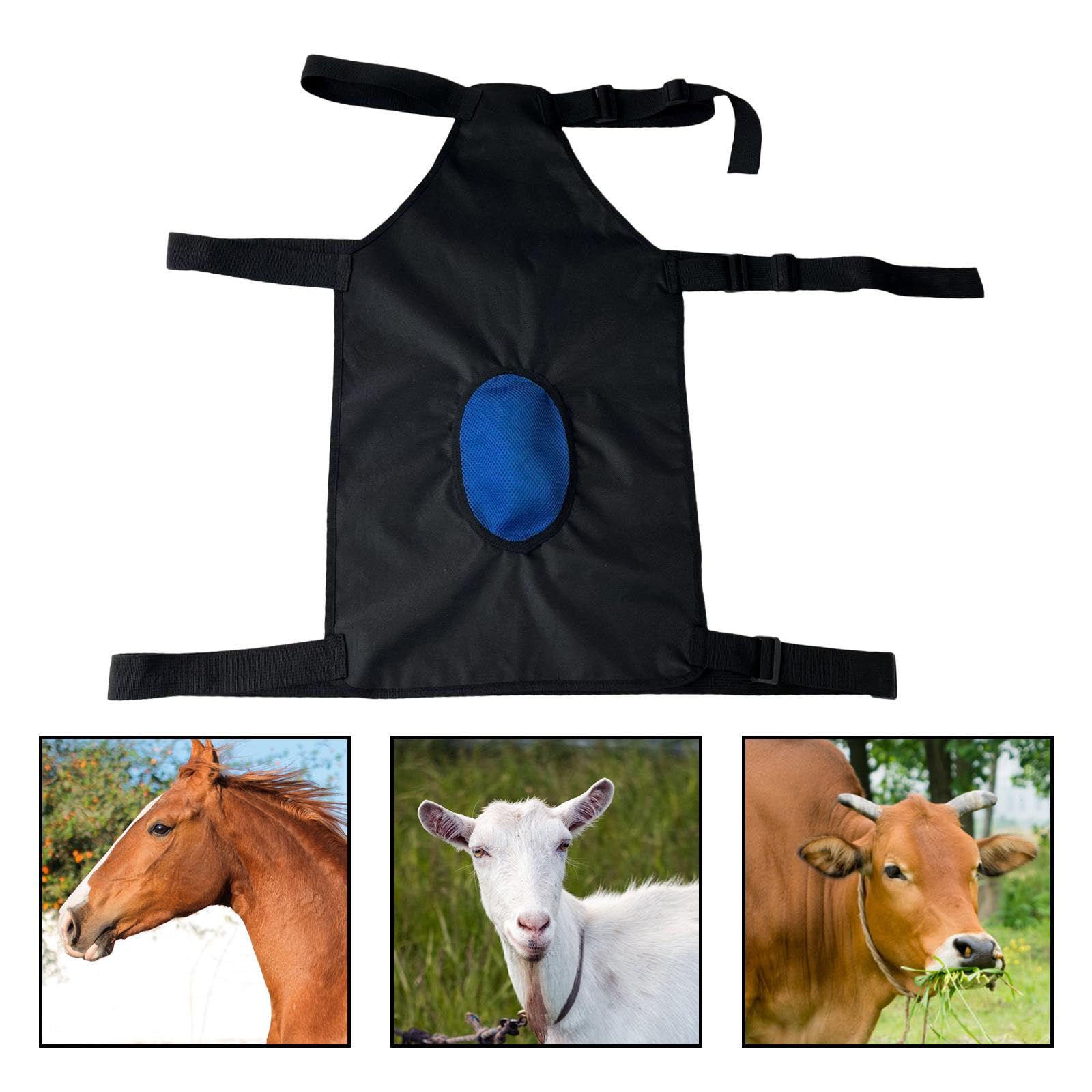 Delantal Anti-monte Para Ovejas - De Nailon, 64x36 Cm, Evita Reproducción No Deseada En Ovejas, Caballos, Ganado