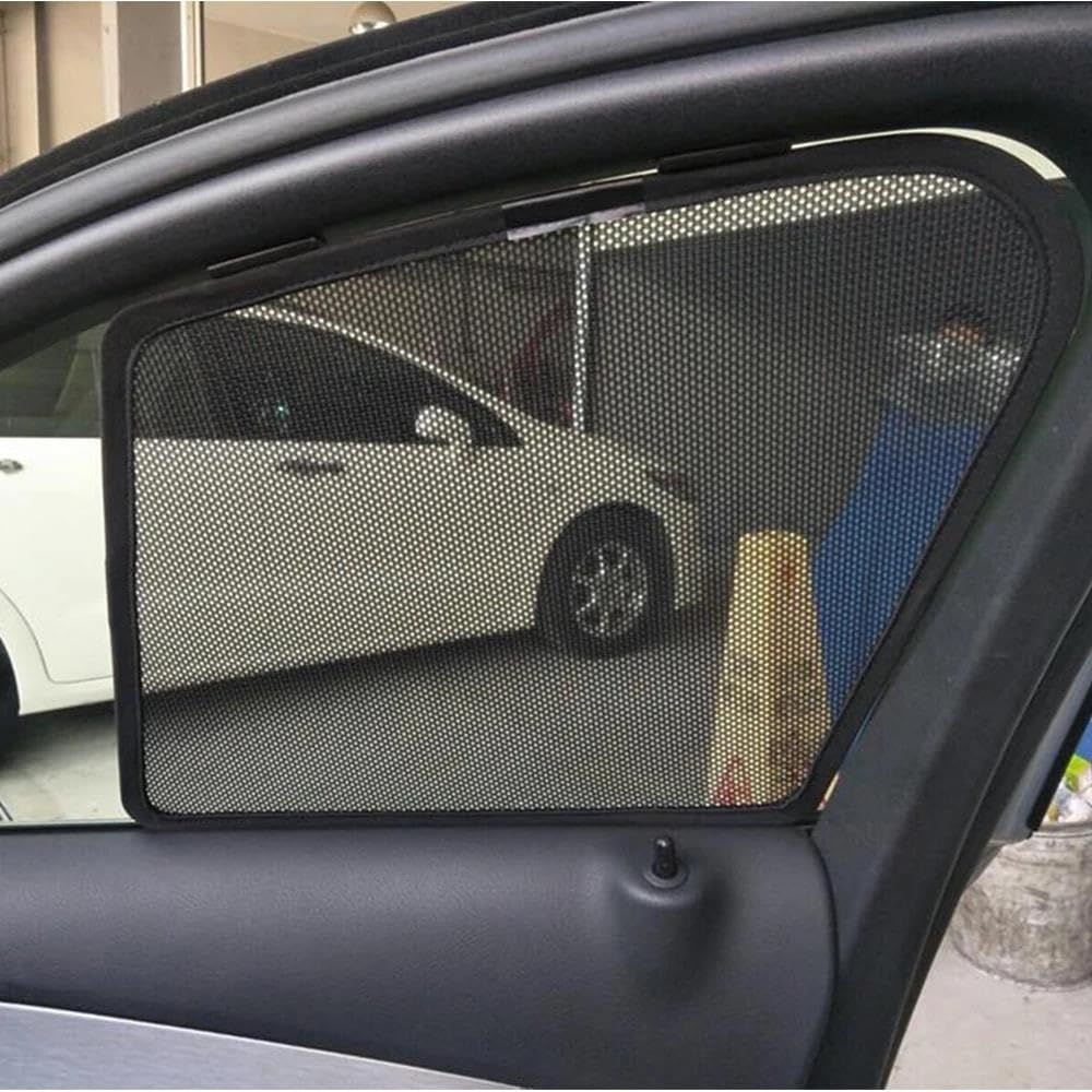 Parasol Coche Parasol Magnético para Coche Parabrisas Delantero Cortina Ventana Lateral Trasera Visera para X5 F15 F85 2013-2018 Parasol Coche Lateral(4PCS Front Rear)