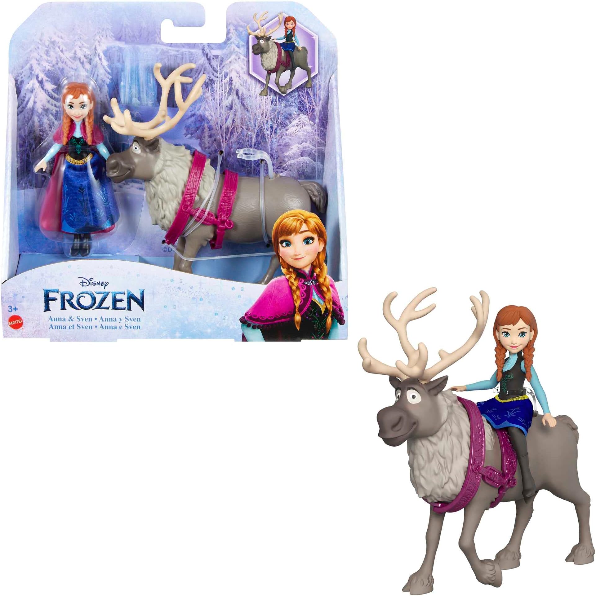 Disney Frozen Toys, Anna Doll & Sven Figure