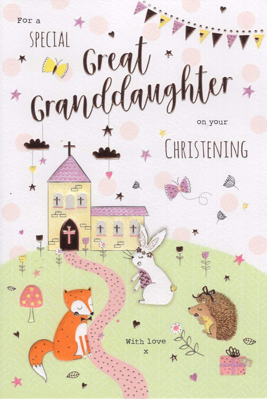 ICG Great Granddaughter on Your Christening