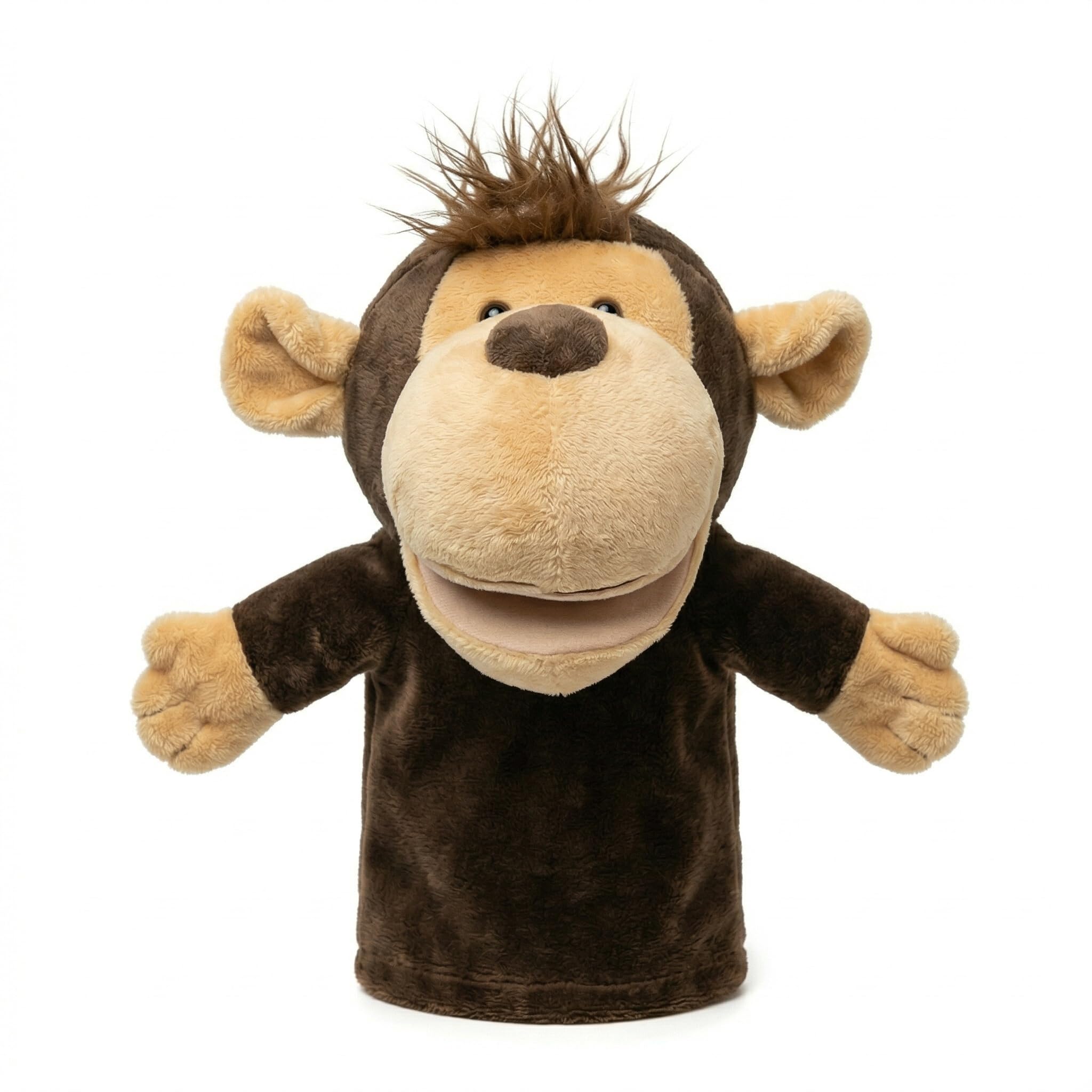 LOMTRATS Animal Hand Puppets for kids,Toddler Includes Wolf Tiger Lion Monkey So on Movable Open Mouths, Perfect for Storytelling,Teaching,Preschool,Birthday Gifts — image 1