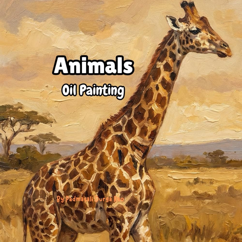 Majestic Creatures in Oil: Animal Painting Reference Book: “Animal Portraits in Oil: A Beautiful Visual Art Book”