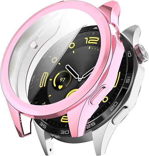 Miniatura 5 de Paquete de 6 fundas de TPU suave con protector de pantalla compatible con Huawei Watch GT4 de 1.812 pulgadas (1.811 in), funda protectora para