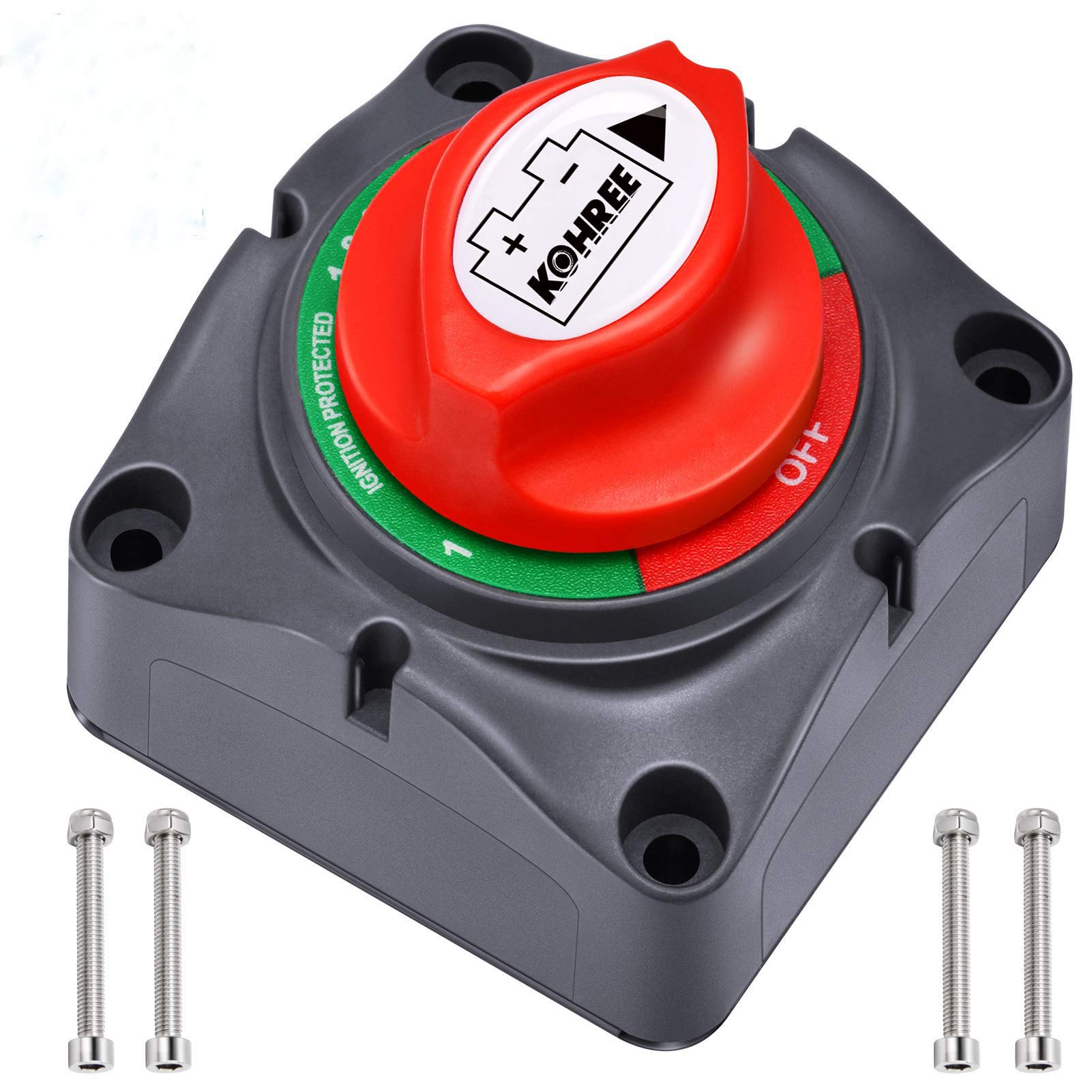 Buy Kohree Battery Disconnect Switch 12BothOff, 12V48V RV Battery