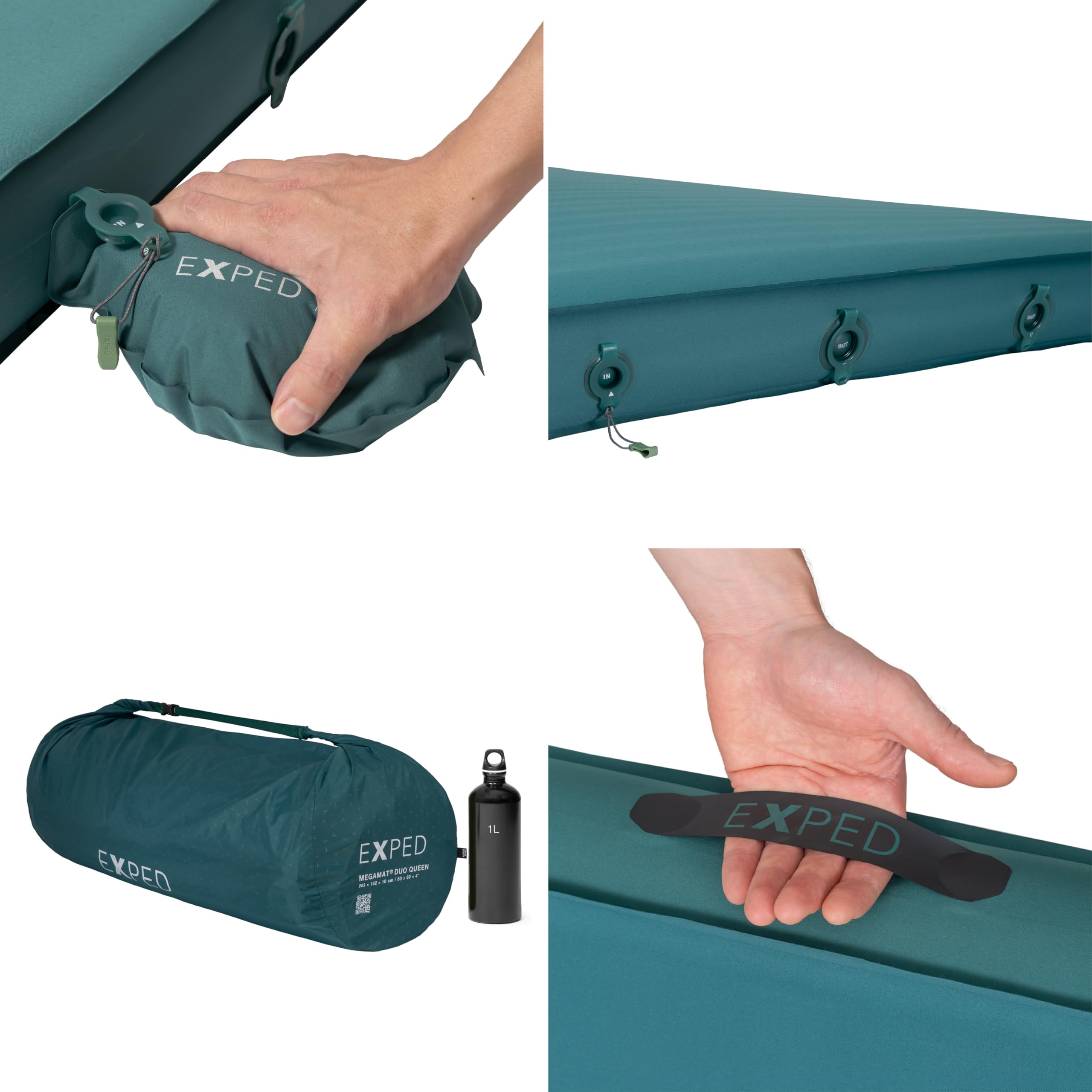 Amazon.com : Exped MegaMat Sleeping Pad, Duo Queen | Self